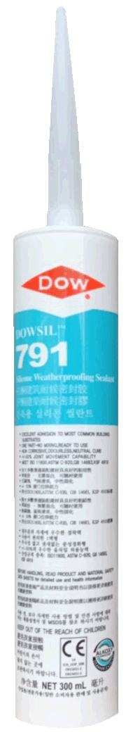 DOWSIL 791矽利康建築用密封膠